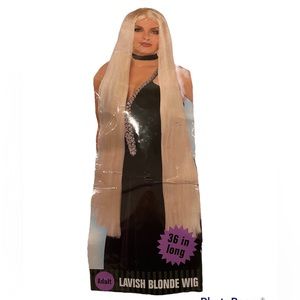 Lavish Blonde Wig Adult 36in.